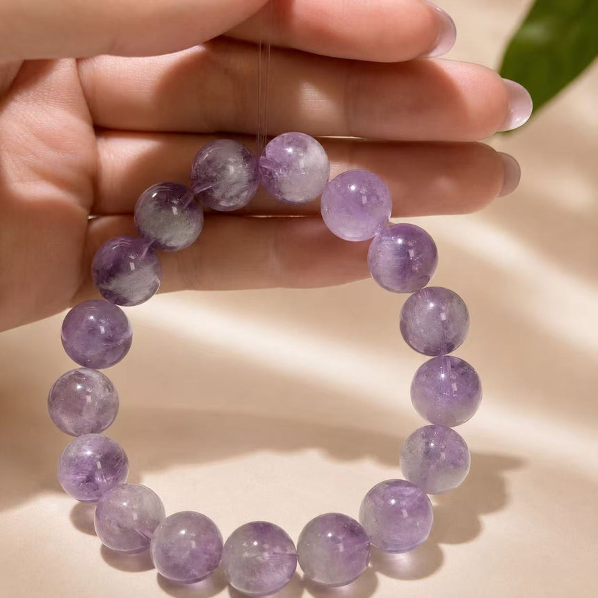 Natural Dream Amethyst Crystal Healing Bracelet