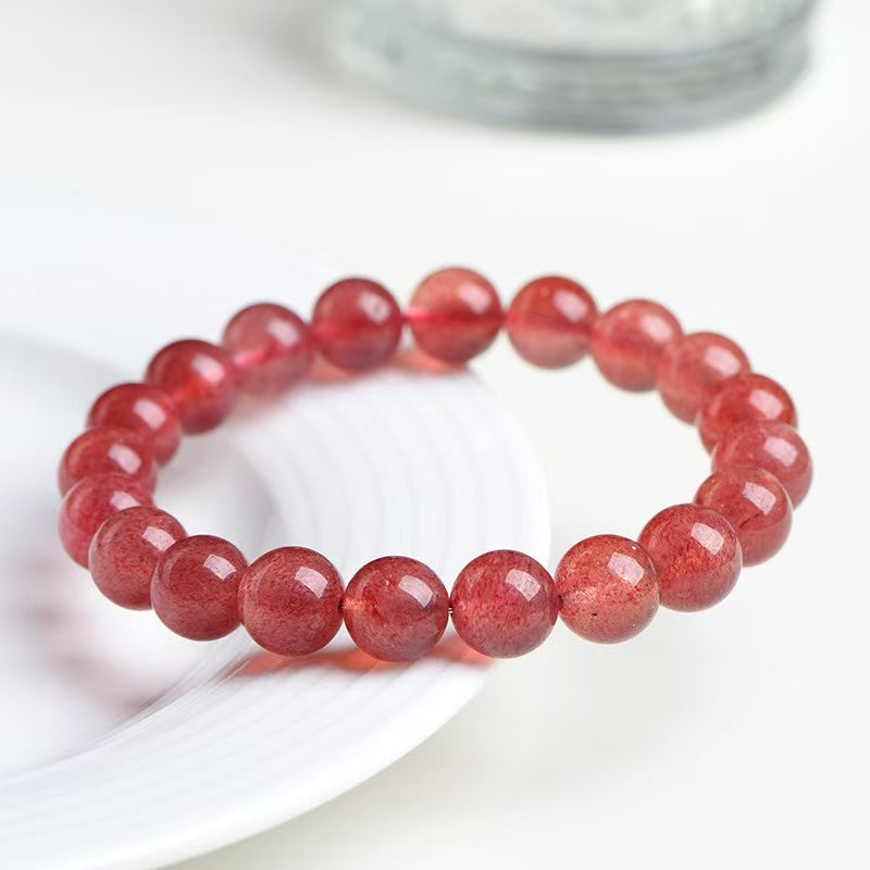 Love Positive Energy Strawberry Quartz Bracelet