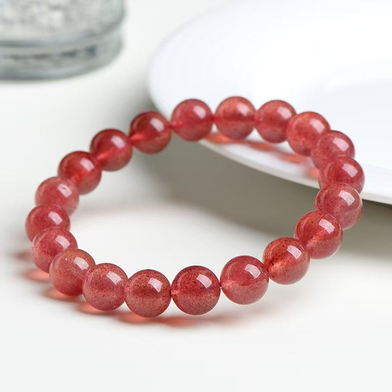 Love Positive Energy Strawberry Quartz Bracelet